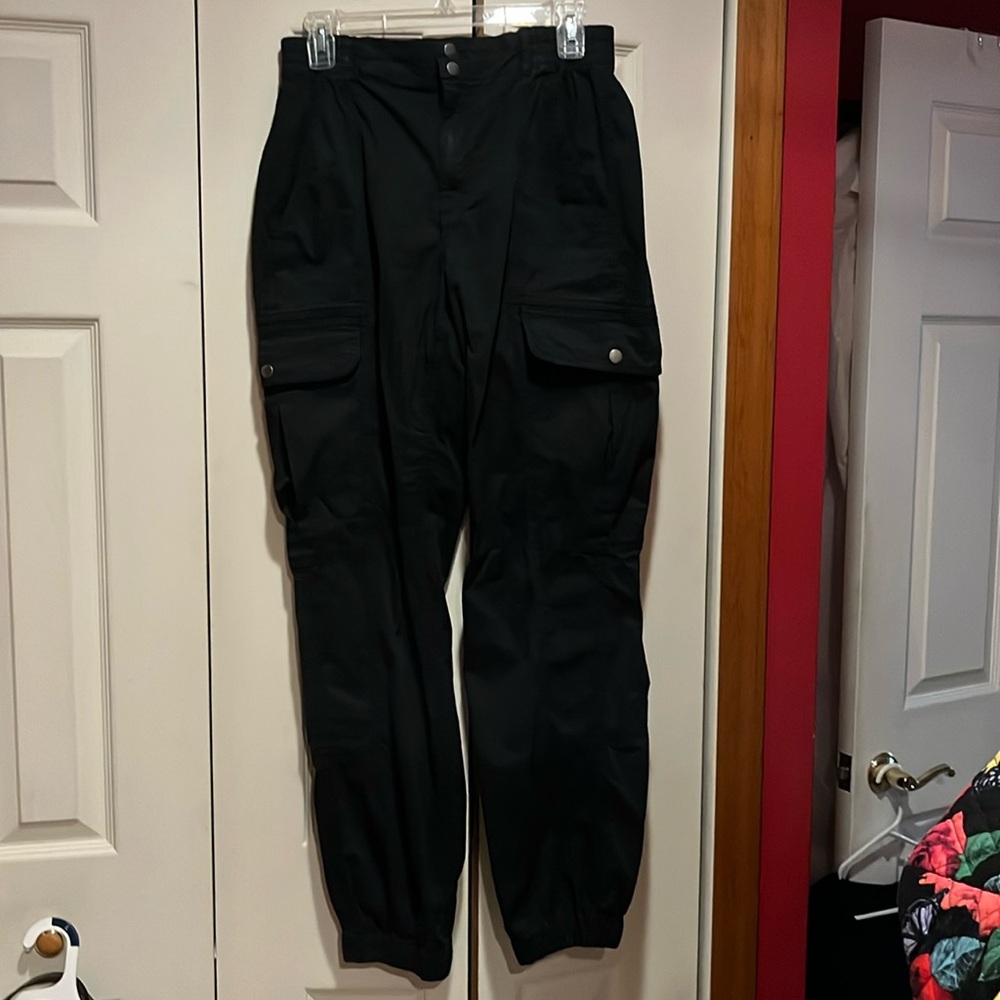 Garage brand black cargo pants